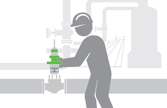 Simplified in-line repair